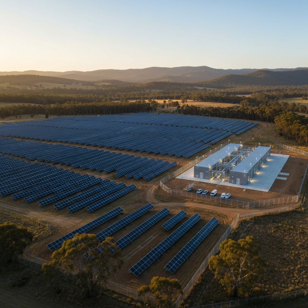 Western Australian landscape with renewable energy potential